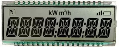 Zwart-wit Vloeibaar Crystal Display Panel, 7 Segment Zwart-wit Lcd Module