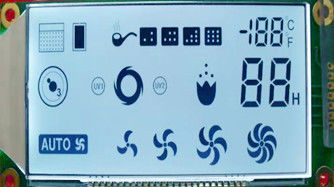 De Vertoningscomité van het Transflectiveglas HTN LCD Positief Segment voor Wasmachine