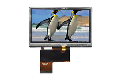 4,3 Duim 480 * 272 TFT LCD Weerstand biedend Touchscreen Comité 24 beetje voor Industrieel