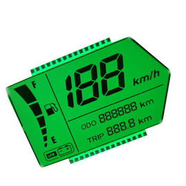 Snelheidsmetervertoning LCD met de Groene Statische Drijfmethode van Backlight