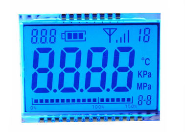 Cijfer 7 Segmenttn de Weerspiegelende LCD Grootte van de Vertoningsdouane voor Meter 3.3V