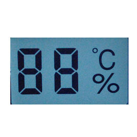Douanevorm 2 Cijferlcd het Schermtn LCD Vertonings Werkende Temperaturen -30-+80℃