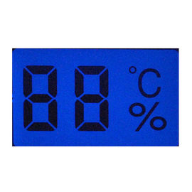 Douanevorm 2 Cijferlcd het Schermtn LCD Vertonings Werkende Temperaturen -30-+80℃