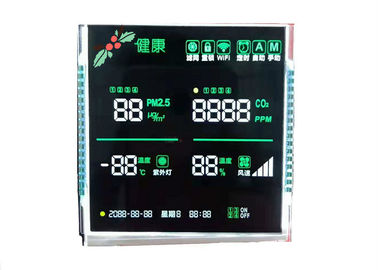 het de Vertonings Transmissive Zwart-wit Numerieke Scherm van 3.5V VA LCD LCD van het Zeven Segmentcijfer Module
