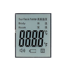 Douane Lcd de thermometerlcd van de 7 Segmentvertoning het Infrarode Scherm voor Medisch apparaat