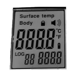 Gestreepte Interfacelcd Segmentvertoning voor Infrarode Thermometer