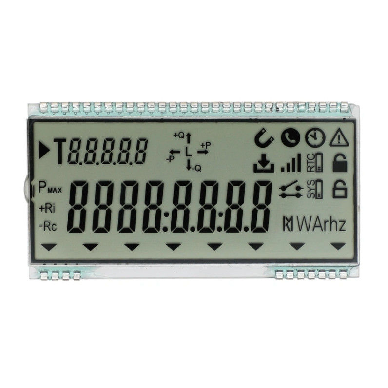 5 cijfer Vertonings Transmissive Positief Type van Zeven Segmentbacklight TN LCD