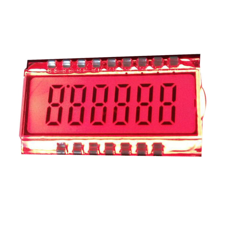 LCD van de metaalspeld Digitale Vertoning/het Segmentlcd van HTN Positieve Transflective Vertoning