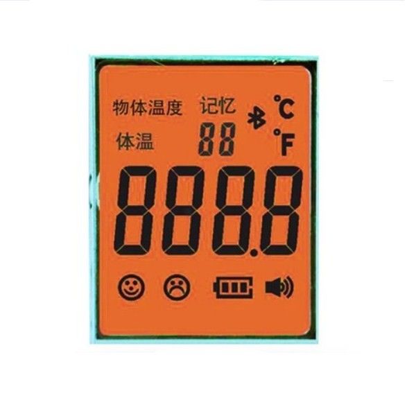 3.3V infrarode Thermometer TN LCD 7 Segmentvertoning