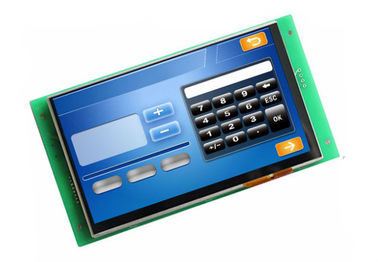 7 duim 800 * 480 Uart ontwierp Capacitief Touch screen met RS232/TTL-Interface voor Framboos Pi