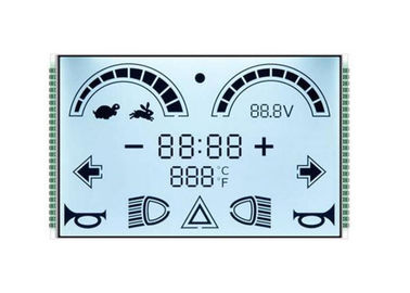 Het Scherm van de douane5v LCD Vertoning de Meter van de de Autosnelheid van de Zeven Segmentsnelheidsmeter