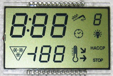 Het monotn Positieve LCD Scherm voor Thermometer Dynamische Drijfmethode