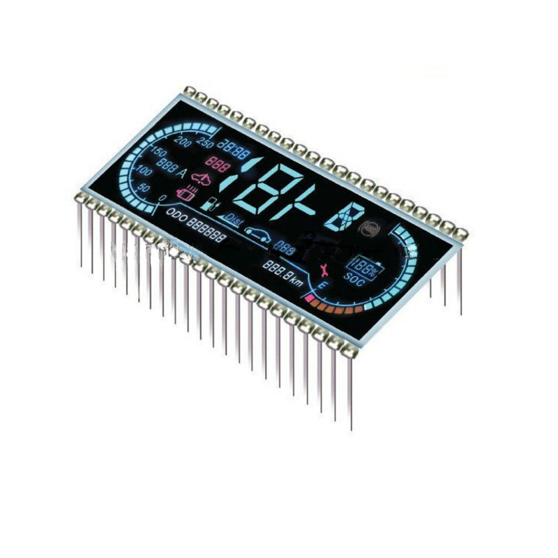 4.5V Lcd het Vertoningsscherm, Speld of Gestreepte Schakelaarlcd Karaktervertoning