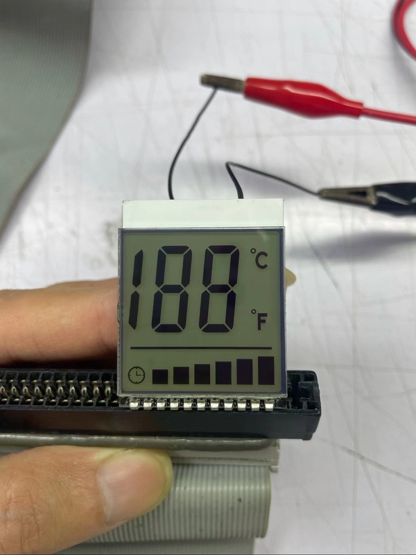 Positieve cijfers FSTN Scherm 6 O Clock Custom Transmissive Lcd Display TN Lcd module