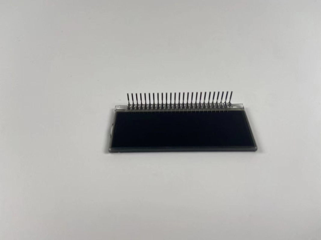 Op maat gemaakte negatieve VA-LCD-scherm 12 O ClockLcd-scherm Transmisief getalgrafisch LCD-glas-Va-paneel voor stroomvoorziening