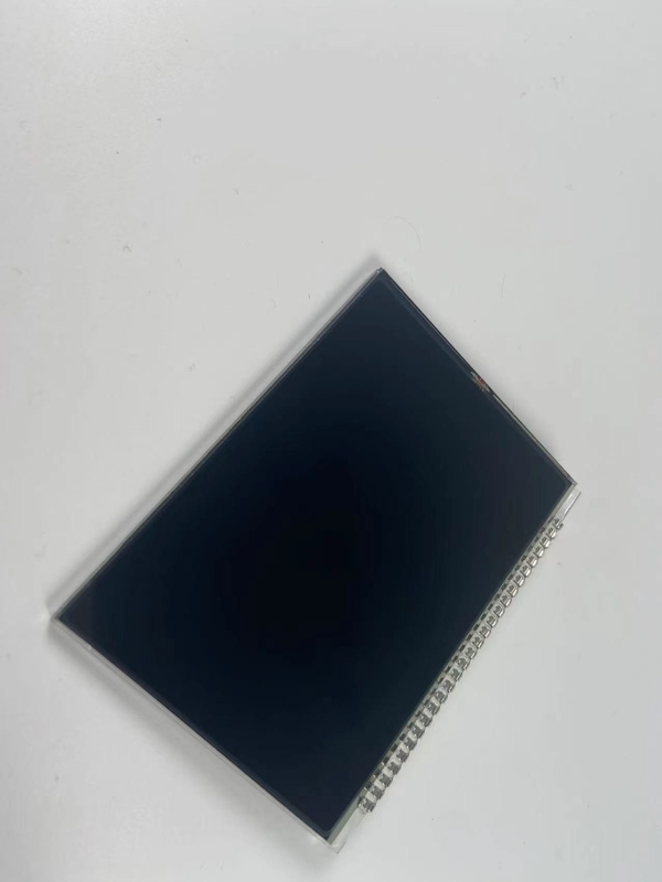 Op maat gemaakte negatieve 12 O Clock VA LCD Display Transmissive Digit Graphic LCD Glass Va Panel Voor thermostaat