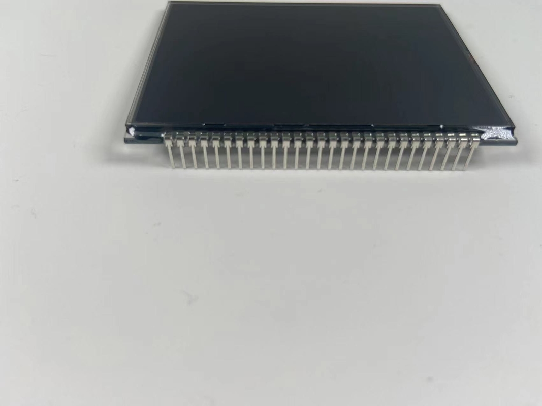 Op maat gemaakte negatieve 12 O Clock VA LCD Display Transmissive Digit Graphic LCD Glass Va Panel Voor thermostaat
