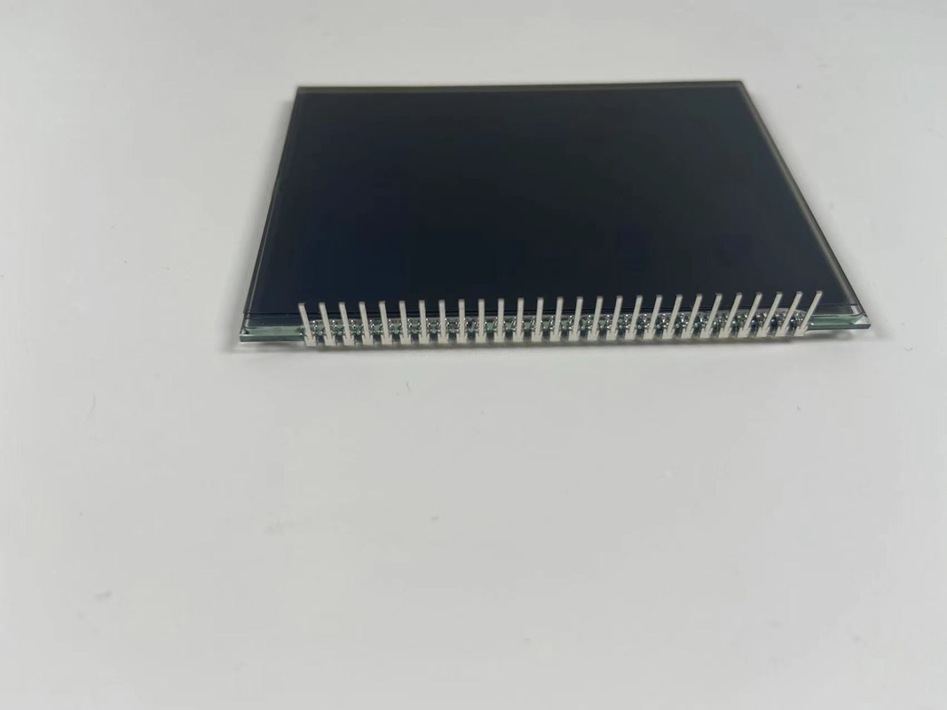 Op maat gemaakte negatieve 12 O Clock VA LCD Display Transmissive Digit Graphic LCD Glass Va Panel Voor thermostaat