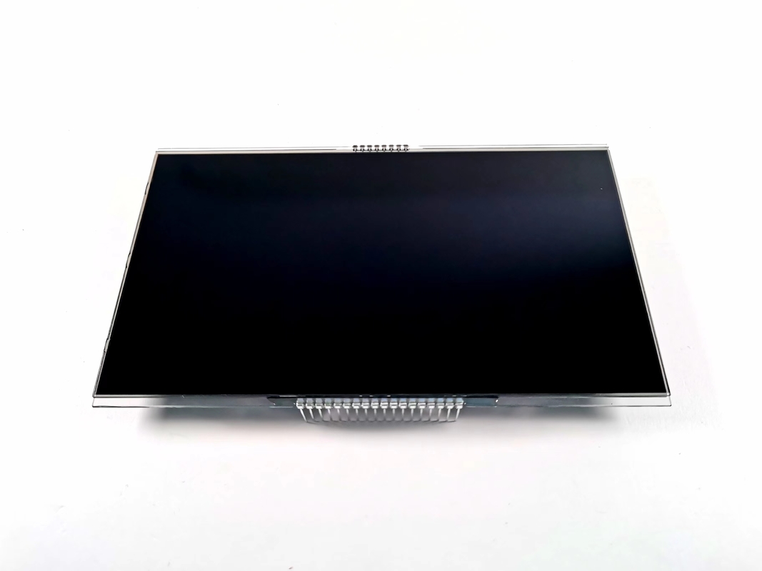 12 O Clock Negatief VA LCD Display Zwart Segment Digit Grafisch LCD Glas Va Panel Voor thermostaat