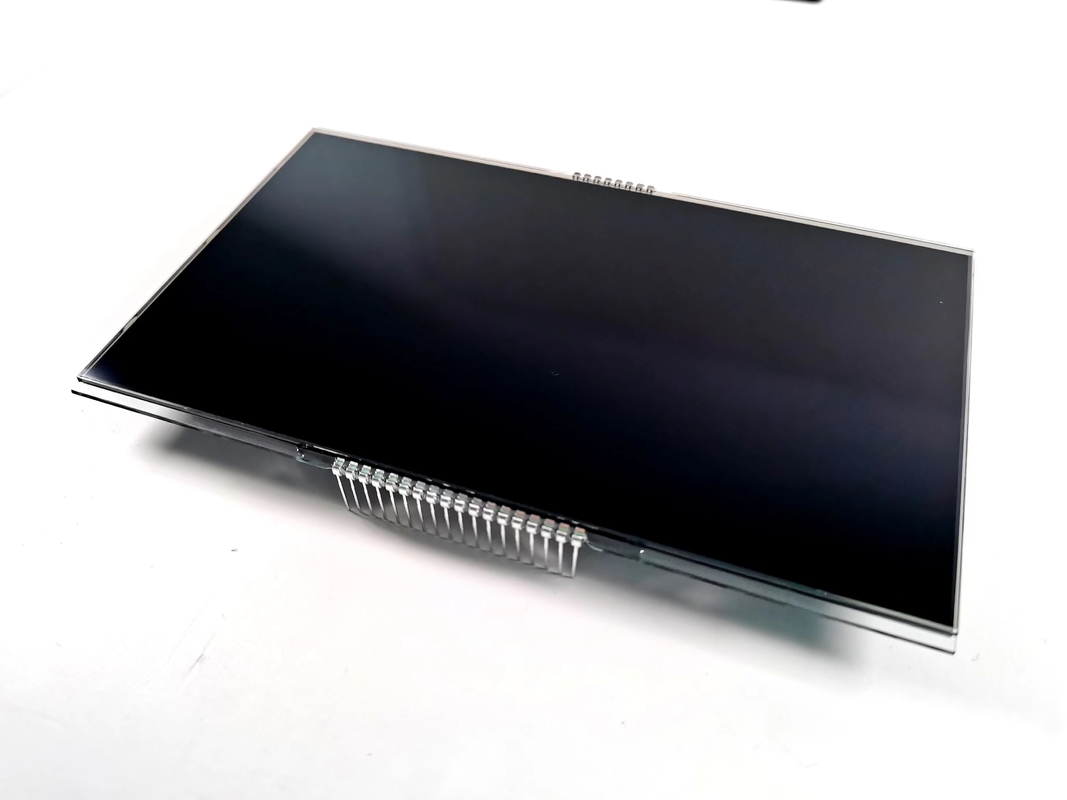 12 O Clock Negatief VA LCD Display Zwart Segment Digit Grafisch LCD Glas Va Panel Voor thermostaat