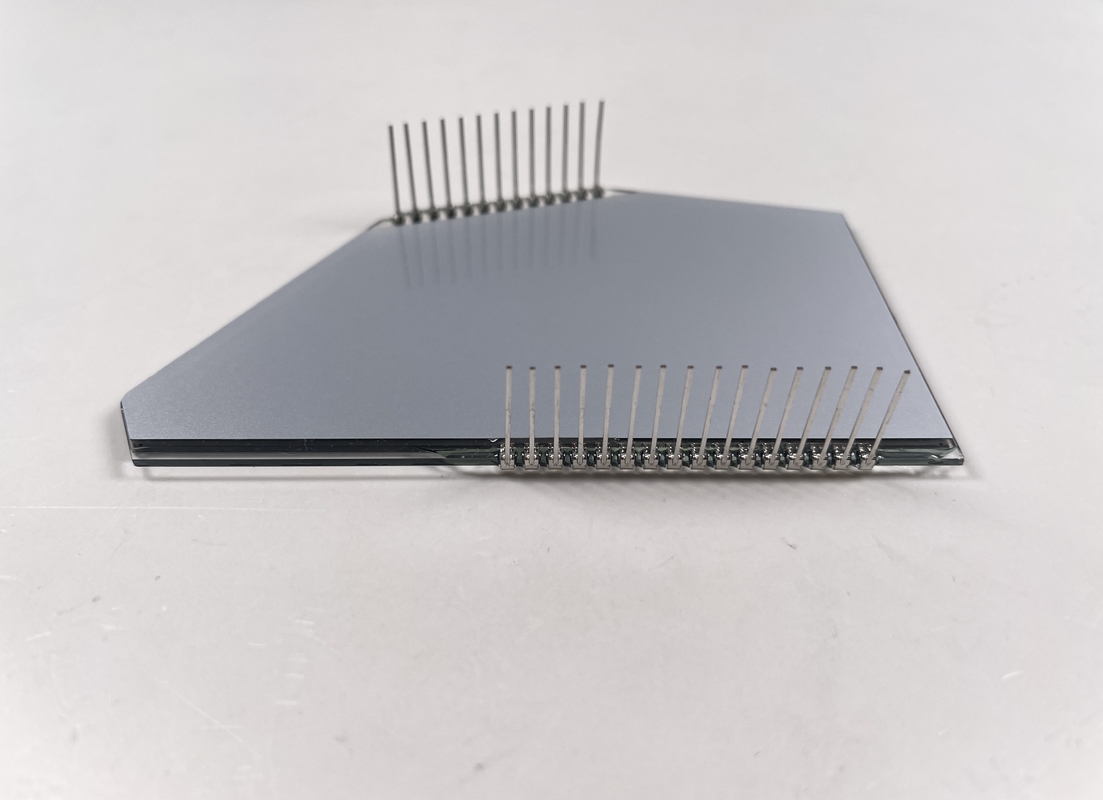5.0 V Prositive HTN LCD Display Segment Code Screen Aanpasbaar snelheidsinstrumentenpaneel