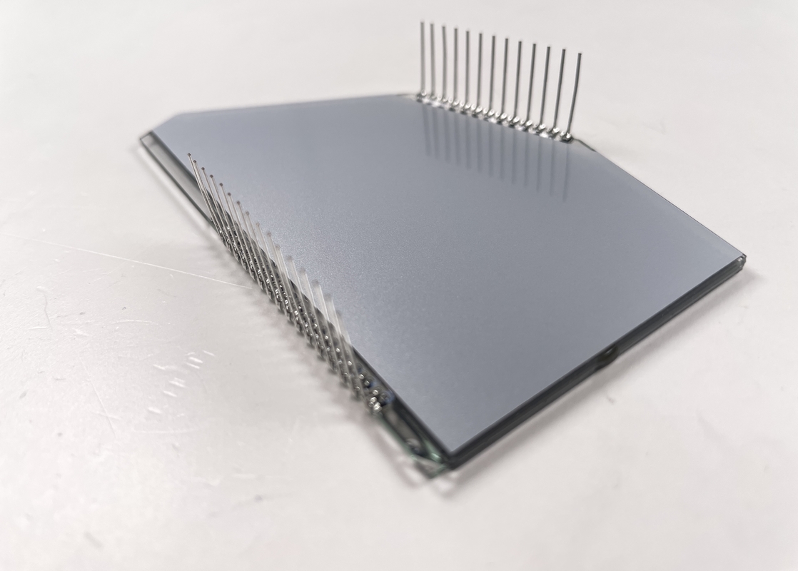 5.0 V Prositive HTN LCD Display Segment Code Screen Aanpasbaar snelheidsinstrumentenpaneel