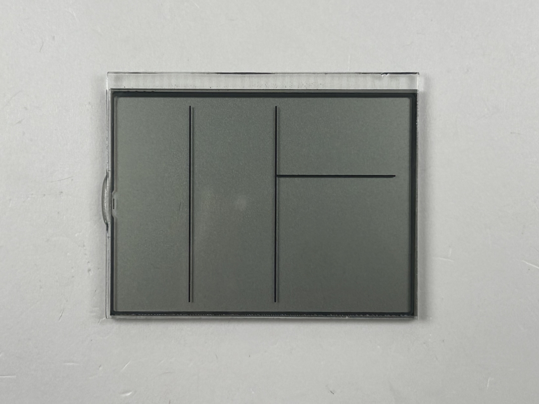 3.0 V Positief reflecterend TN-segment LCD airconditioner afstandsbediening Temperatuurbediening