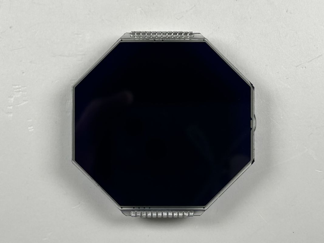 Gepersonaliseerd matrix HTN LCD-scherm Achtvorm Monochroom 7 Segment Grafisch LCD-scherm Voor motorfietsinstrumenten