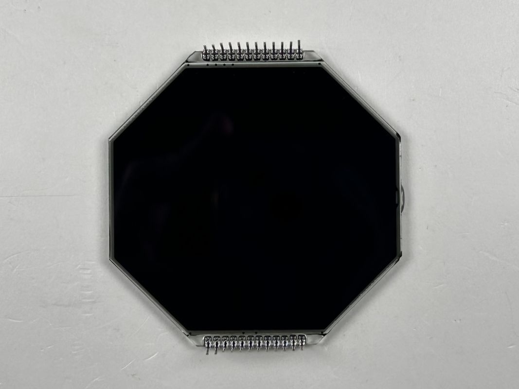 Gepersonaliseerd matrix HTN LCD-scherm Achtvorm Monochroom 7 Segment Grafisch LCD-scherm Voor motorfietsinstrumenten