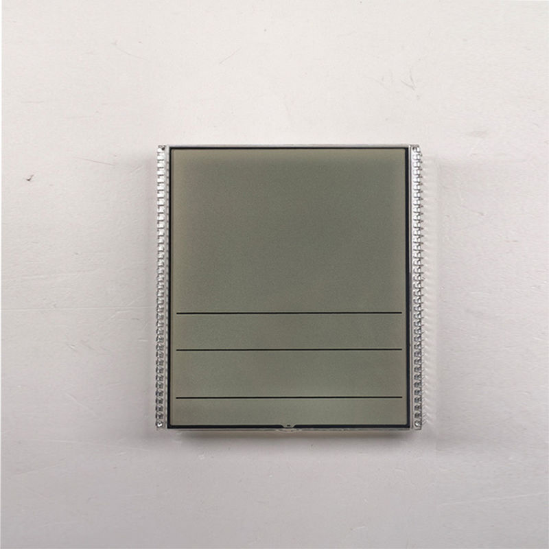 Fabriek aangepast grootte TN 7 Segment LCD Display Monochroom Transmissive Module Transparante karakter voor thermostaat