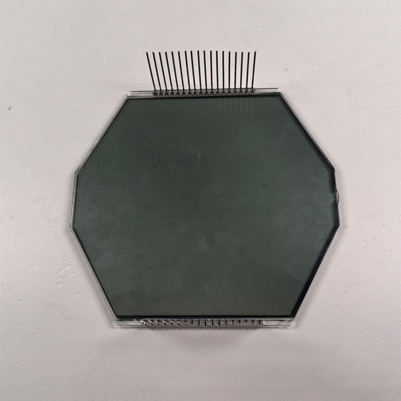 Factory Hot Sales HTN LCD Display Achtvorm Monochroom 7 Segment Grafisch LCD Scherm Voor Motorfiets Instrumenten