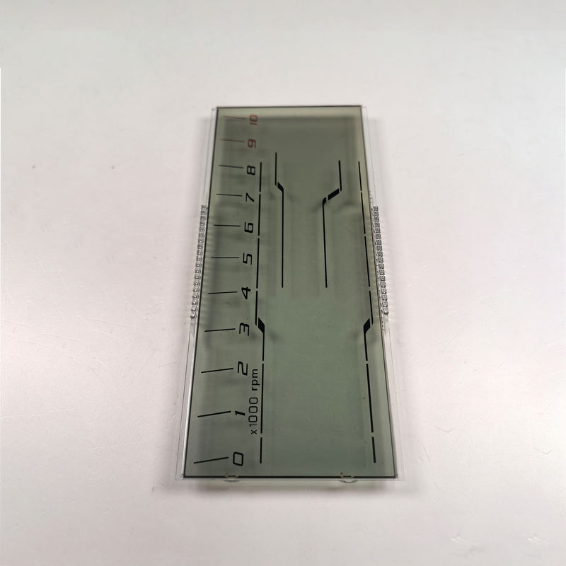 Fabrikant Goedkoop Custom HTN LCD Display Achtvorm Monochroom 7 Segment Grafisch LCD Scherm Voor Motorfiets Instrumenten