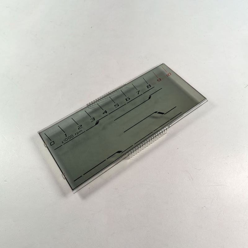 Fabrikant Goedkoop Custom HTN LCD Display Achtvorm Monochroom 7 Segment Grafisch LCD Scherm Voor Motorfiets Instrumenten