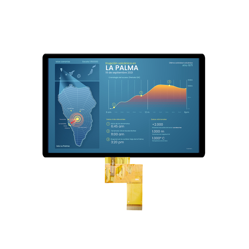 Aangepaste TFT-module Hoge helderheid IPS/VA TFT LCD-paneel met CTP/RTP voor medische apparaten