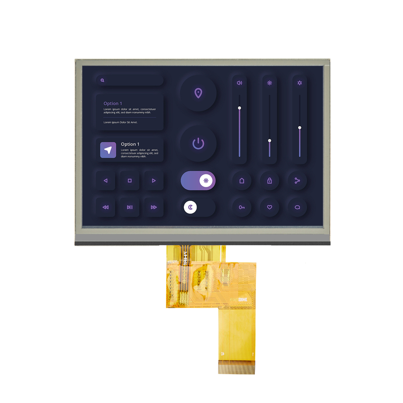 Aangepaste TFT LCD-schermmodule voor medische apparatuur 3,5 inch paneel met scherpe beeldkwaliteit (0,96–10,1 inch beschikbaar)