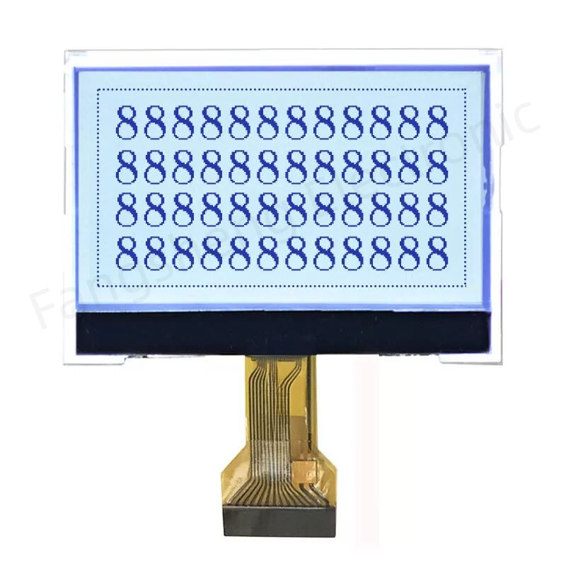 OEM ODM COG LCD Display Types Graphic and Character Types 16x2 COG Module Chip on Glass (COG) LCD Displays
