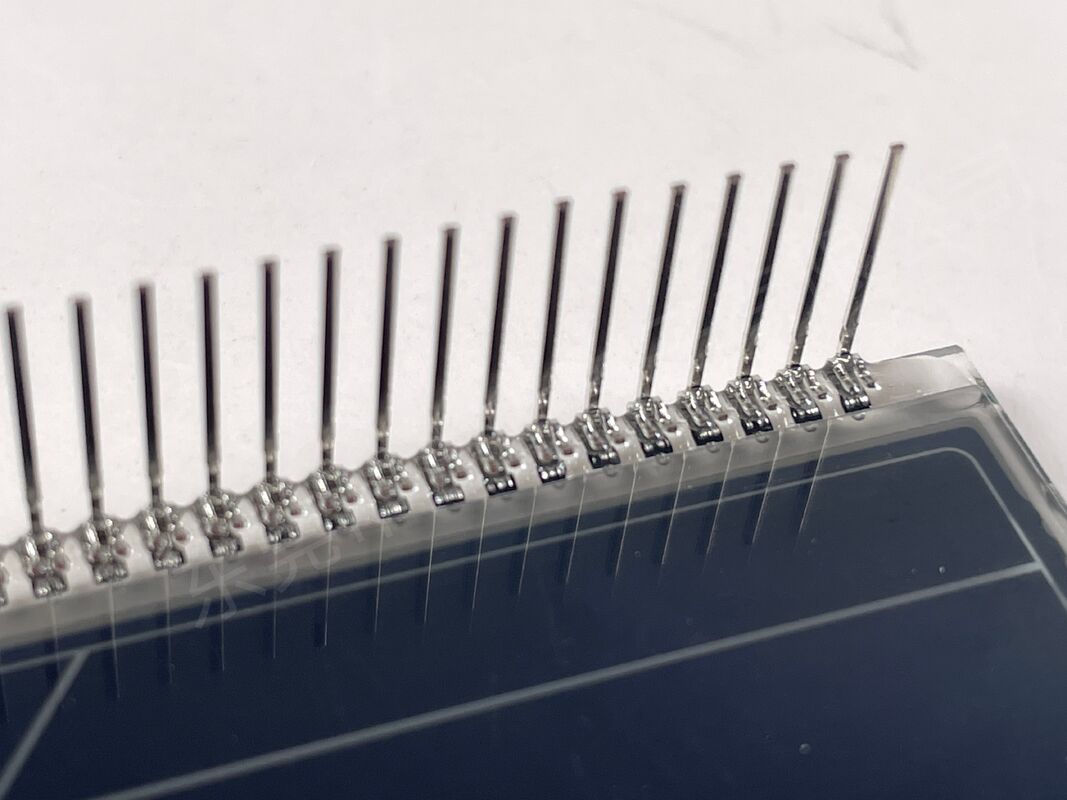 Aangepaste blauwe film motorfiets lcd-scherm lcd-monochroom displays halfrond snelheidsmeter lcd-scherm