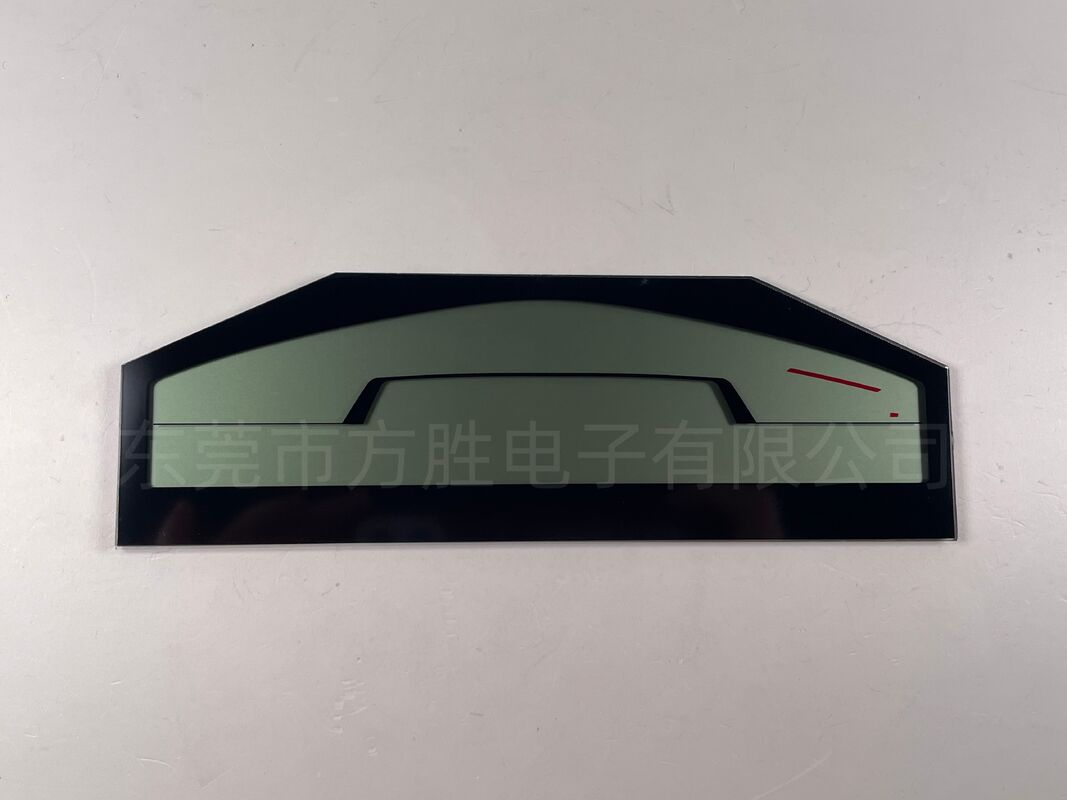 Custom OEM Segment LCD Display Panel For Motorcycles Segment Type Htn Lcd Segment Code LCD Screen