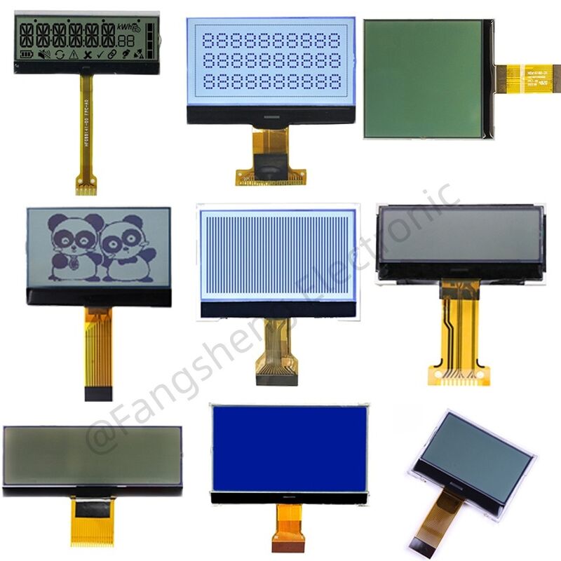 OEM COG LCD 128x64 192x64 240x128 COG LCD Fabriek ST7567 COG Display voor industriële besturing