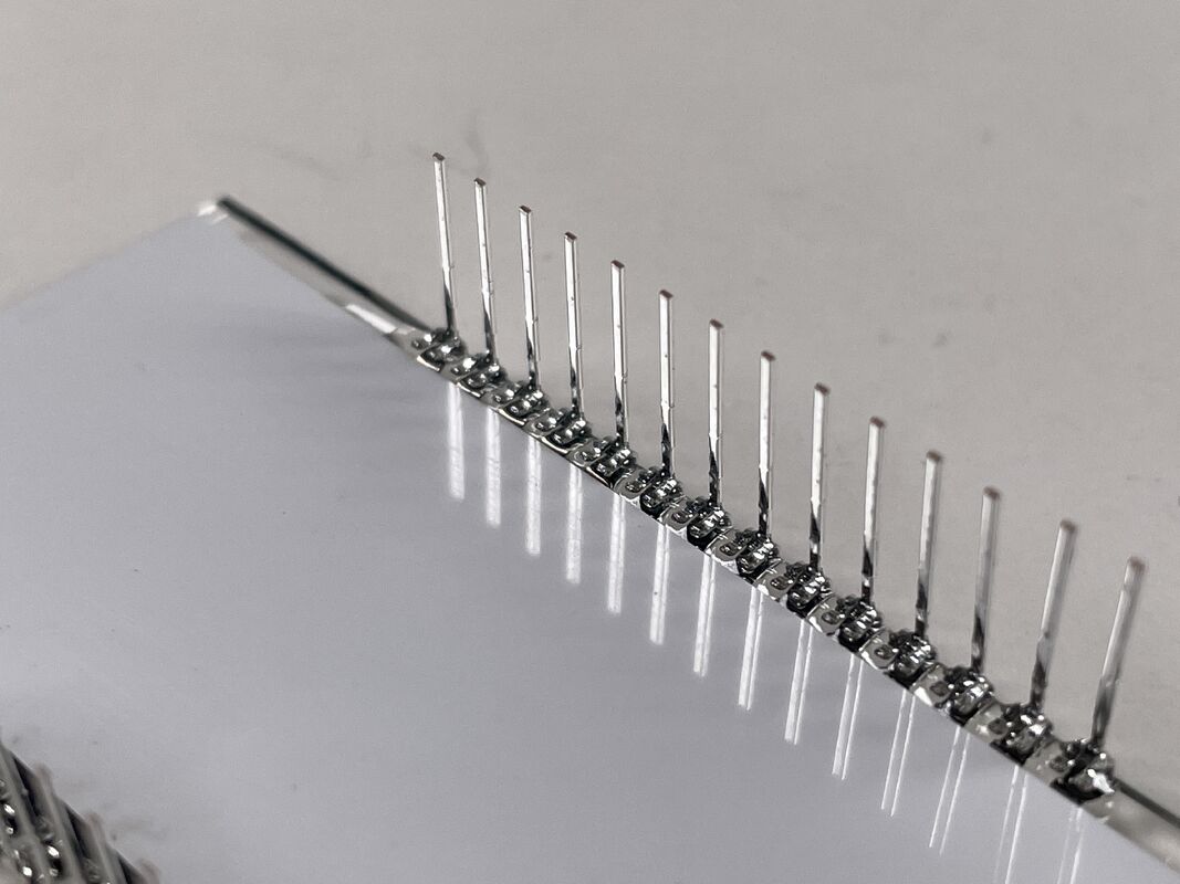 Aangepaste TN LCD-segmentdisplays voor elektronische gasmeter SPELDconnector 7 segmentlcd-display