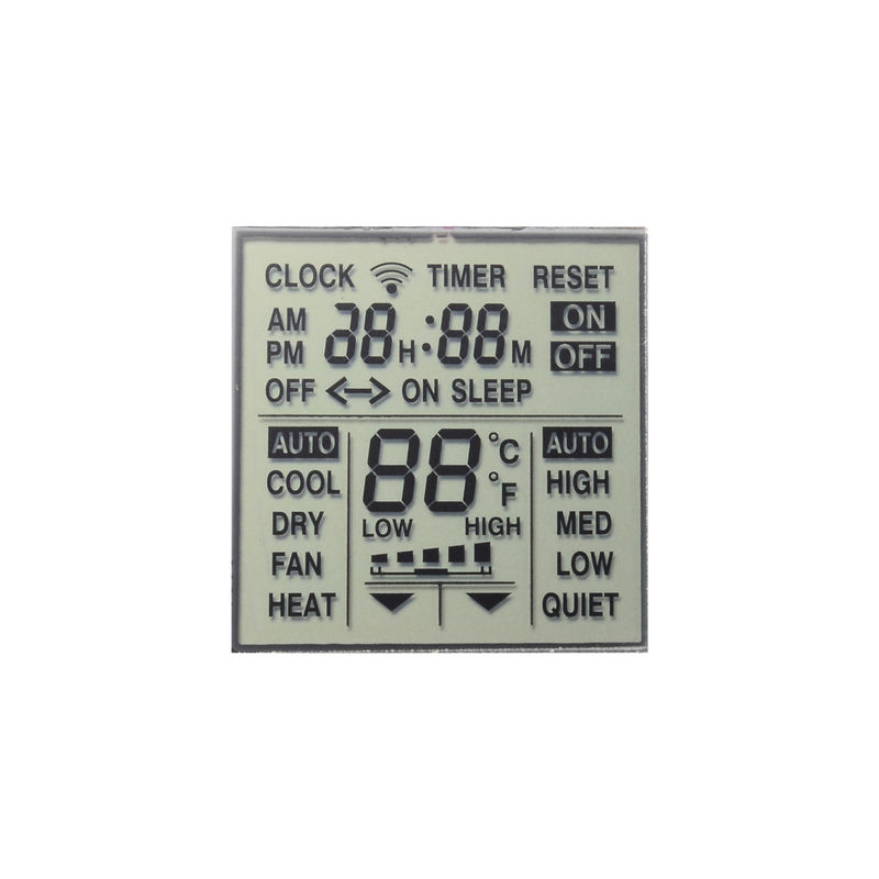TN Lcd van automaten Segmentvertoning, Auto de Vertoningsbias 1/3 van Delenarduino Lcd
