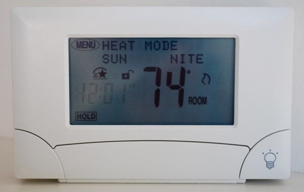7 segmenttn LCD Vertoning voor Thermostaat Positieve Wijze 86mm * 49mm * 2.8mm Overzichtsgrootte