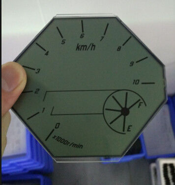 Douane Lcd om het Vertoningsscherm, van de de Vertoningsmodule van VA Negatieve het Contrastlcd Hoge Vertoning, 7 Segment Rond gemaakte Lcd Module