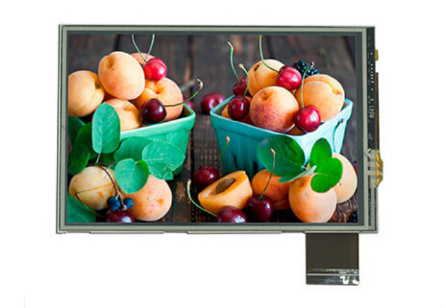 Hoge Weerstand biedende Touchscreen van TFT LCD van het Helderheidslandschap met 16/18/24 Beetje Rgb Interface