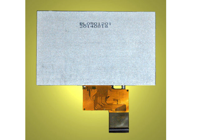 Vertoning 800 van 5,0 Duimtft Lcd * 480 Scherm van de Helderheidstft van de Touch screen 16/18/24bit RGB Interface Hoge