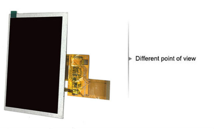 5 van de Vertoningstft van duimtft Lcd van het Touche screen Industriële TFT Lcd de Modulelcd Resolutie 800 * 480