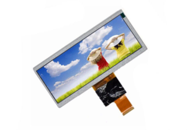 6.5 „TFT-het Scherm Transparante Lcd Monitorvertoning 24 de Punten van RBG 800 x 320 de Vertoning van 6,5 Duimtft voor de Navigatie van Autogps