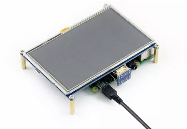 5,0 het Touche screen van de Duimframboos Pi TFT, de Interfacelcd van HDMI USB Touch screenvertoning 