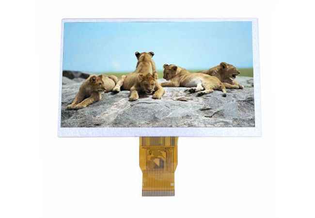 7 IPS van duimtft Lcd Moduler Weerstand biedende Touchscreen Vertoning 1024 * 600 met LVDS-Interfacelcd Comité voor Autopc