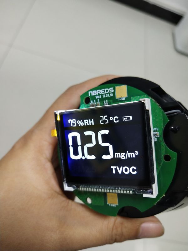 De zwarte Vertoning van Kleuren Hoge Constrast VA LCD voor Slim Thermostaatce ROHS